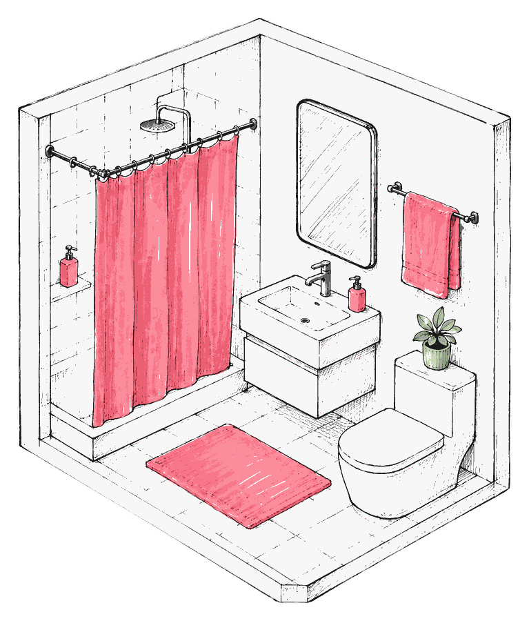 bathROOMs, the Porcelain room